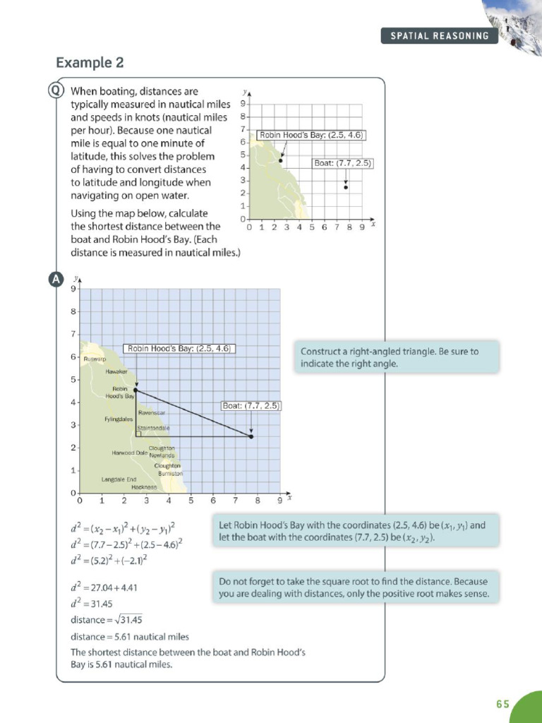 Practice Questions - Distance Formula | PDF