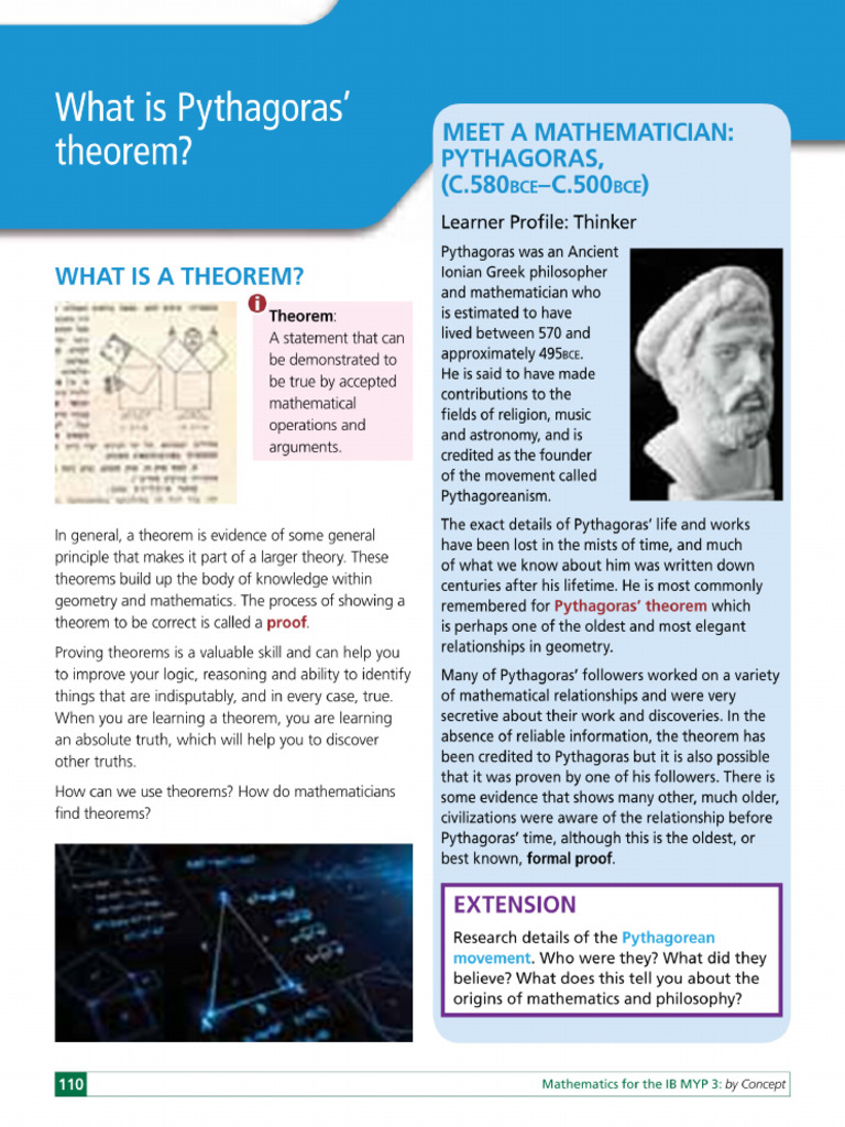Pythagoras Theorem | PDF