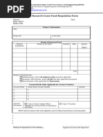 Fund Requisition Form Template | PDF