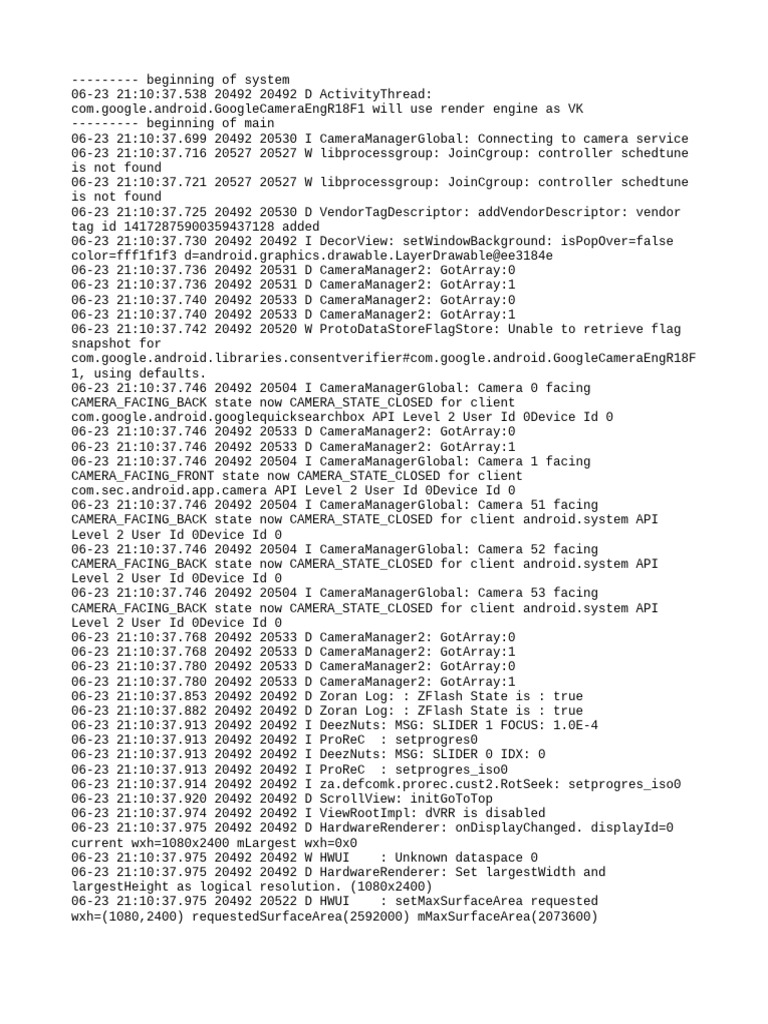 Log Cat 1750687837601 | PDF | Java (Programming Language) | Computer ...