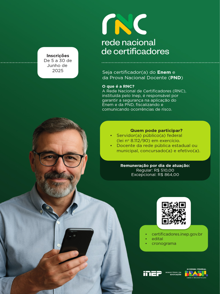 RNC Inscricoes 2026 | PDF