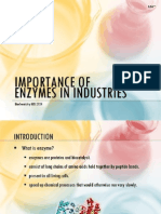 Importance of Enzymes in Industries