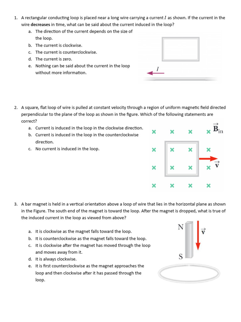 CH23-25 Practice Problems | PDF | Refraction | Refractive Index