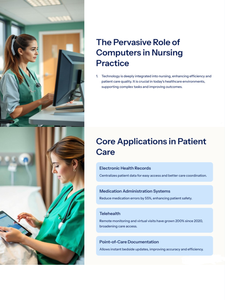 Computers Transforming Nursing Practice | PDF | Social Programs | Medicine