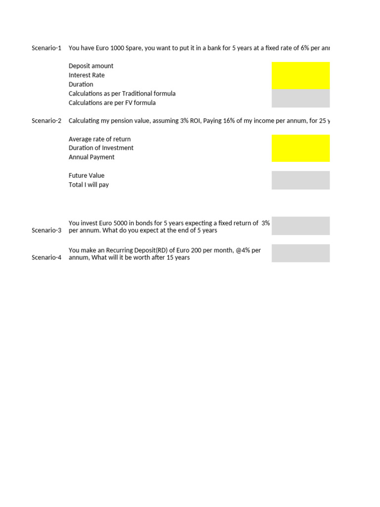 05 Finance Functions | PDF | Net Present Value | Present Value