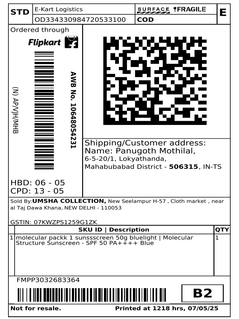 Flipkart Labels 07 May 2025-12-18 (1) (1) - Removed | PDF