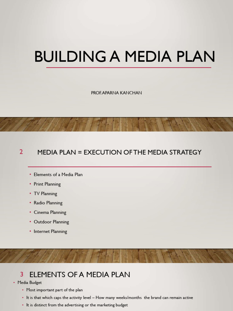 Introduction to Media Planning Basics | PDF | Advertising | Audience ...