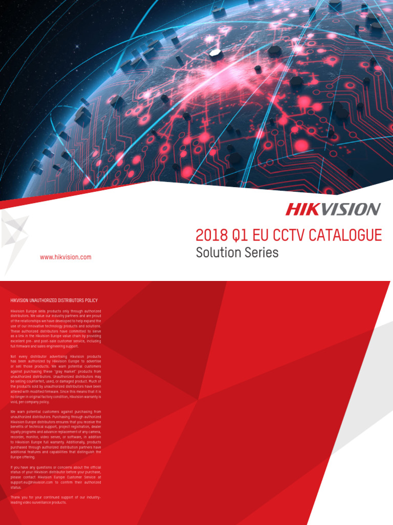 CCTV Solution Hikvision | PDF | Closed Circuit Television | Camera