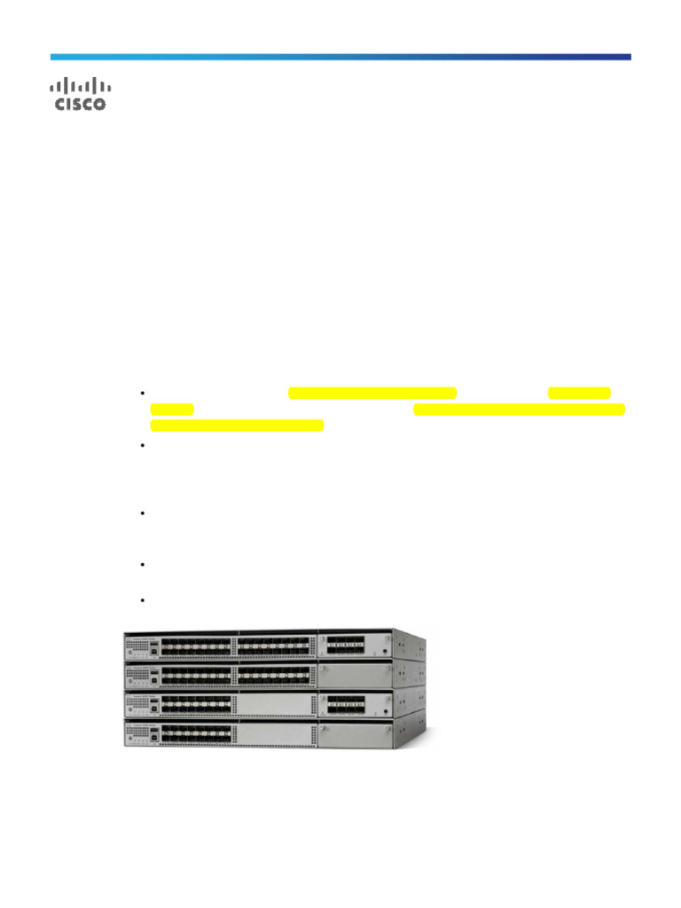 Cisco Catalyst 4500-X Series Overview | PDF | Network Switch | Computer ...