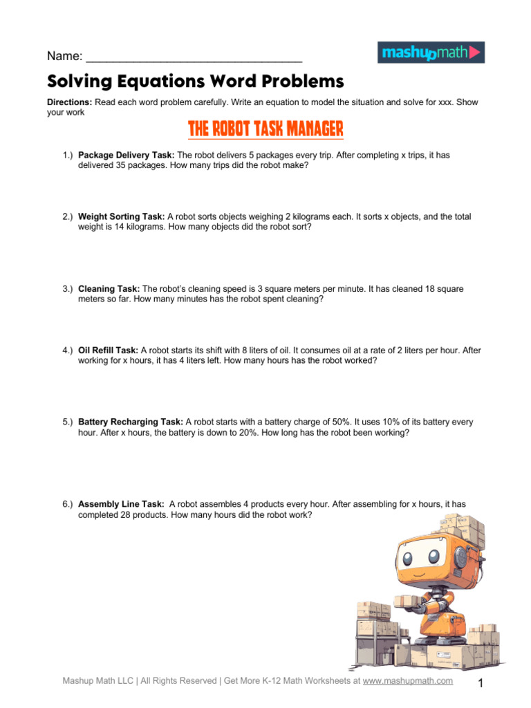 Solving K-12 Math Word Problems | PDF