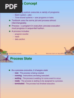 Process Concept: An Operating System Executes A Variety of Programs