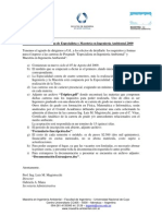 Informaci+¦n gral. Maestr+¡a en Ing. Ambiental 2009 062009