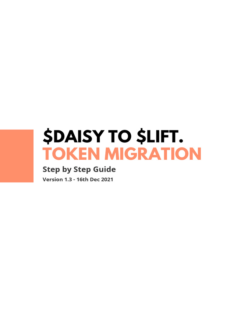 Daisy To Lift Token Immigration (Phone) | PDF | Banking Technology |  Financial Technology
