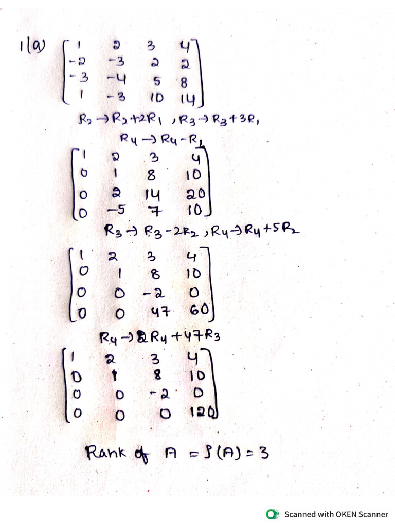 Maths Unit 1 | PDF