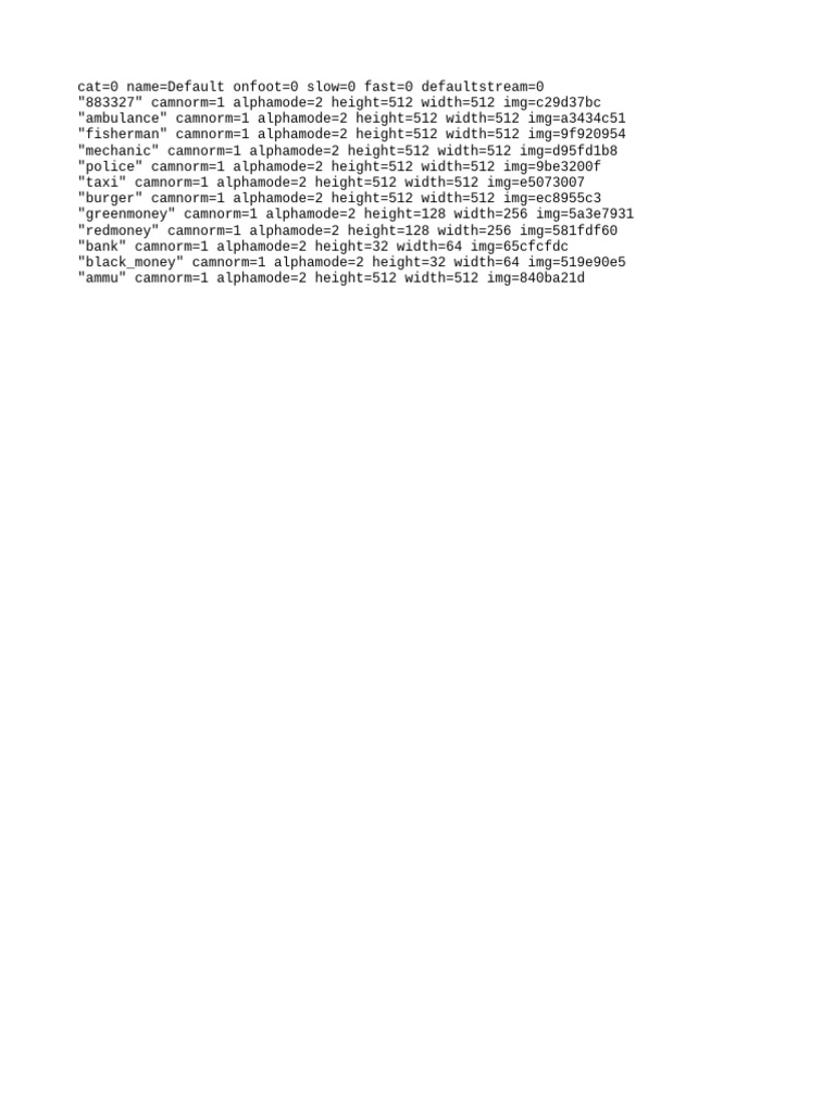 GTASA Online Character Assets | PDF