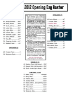 Opening Day Roster