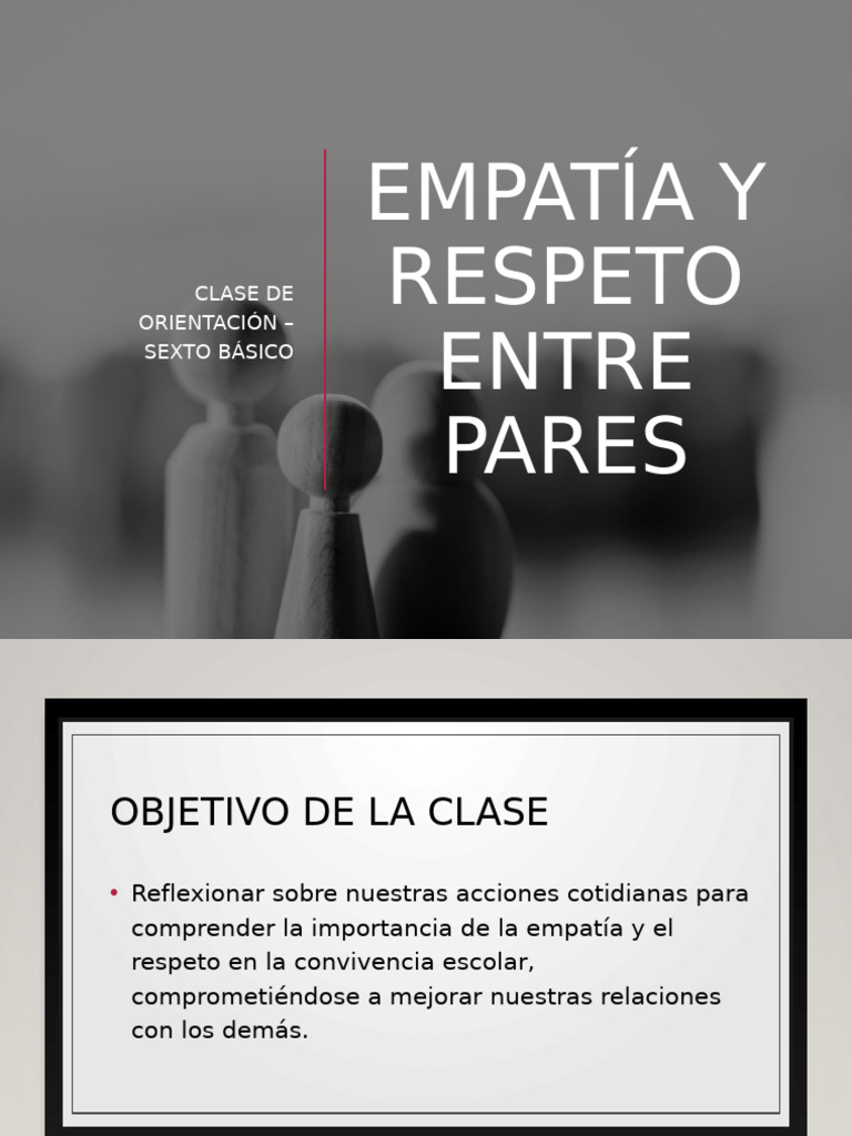 Empatía y Respeto en la Escuela | PDF