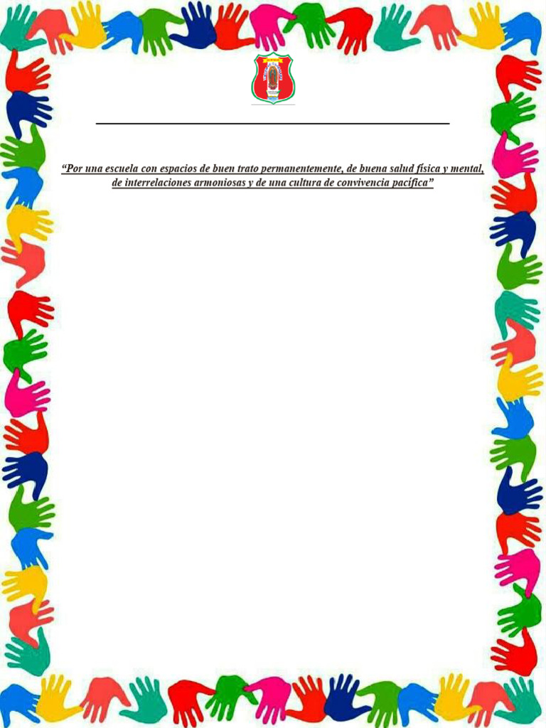 Normas de Convivencia Escolar IE 5010 | PDF