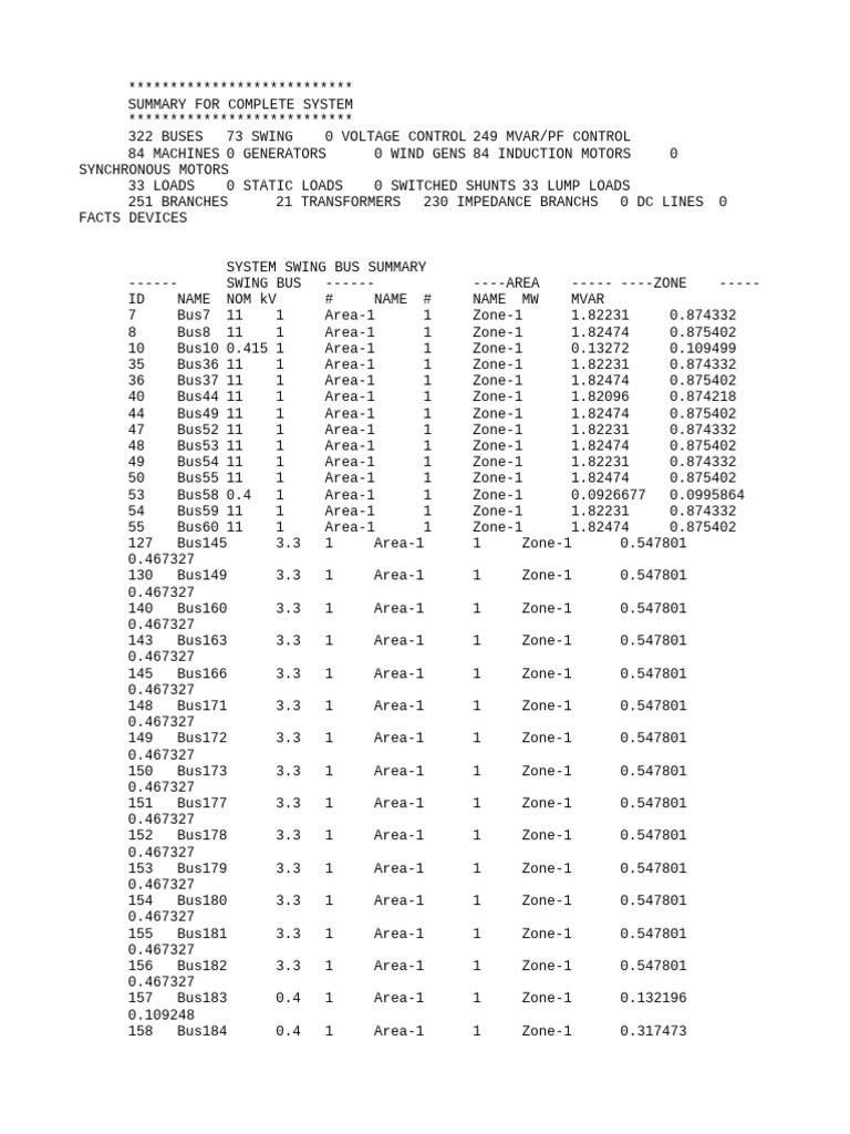 Power System Summary Report | PDF | Electric Generator | Electronics