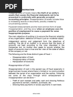 Teeming and Lading Explained in Auditing | PDF