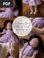 Izzy Doll Pattern | PDF | Knitting | Yarn
