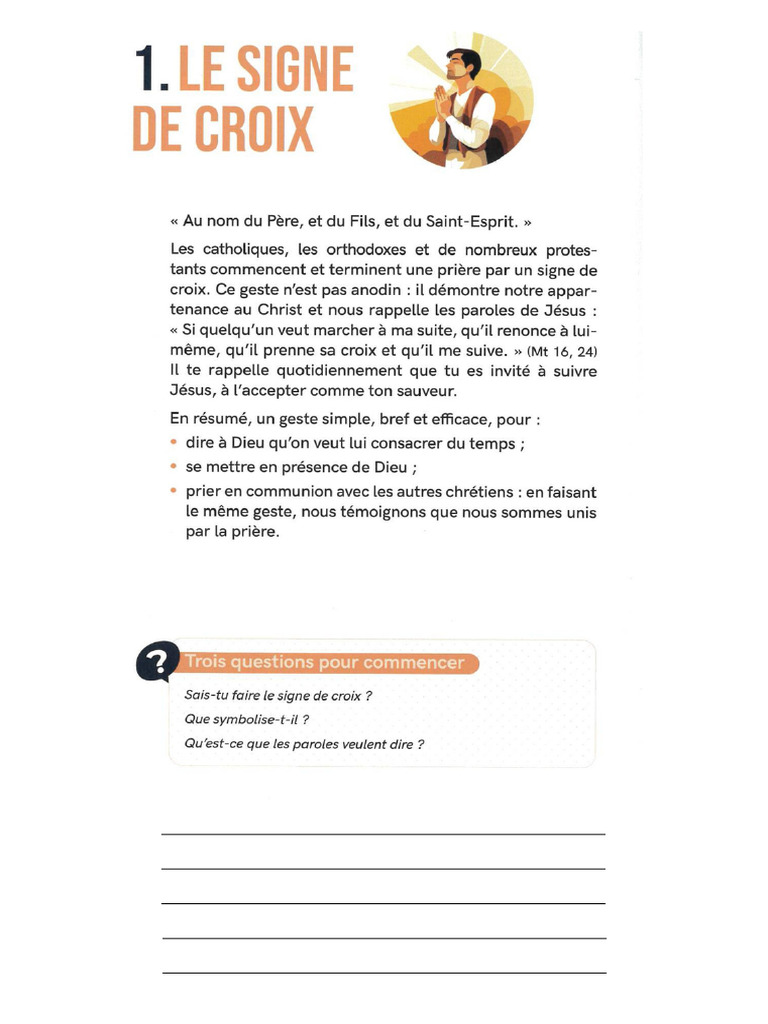 01 - Le Signe de Croix | PDF