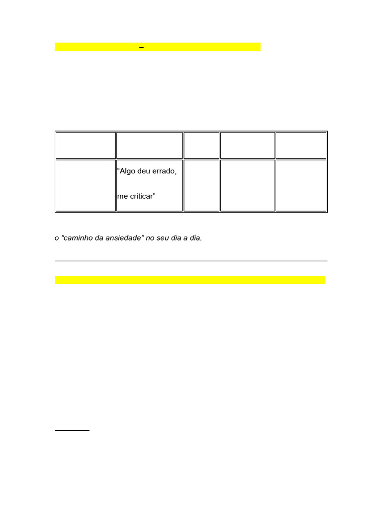 Estratégias Práticas para Controlar a Ansiedade | PDF | Pensamento ...