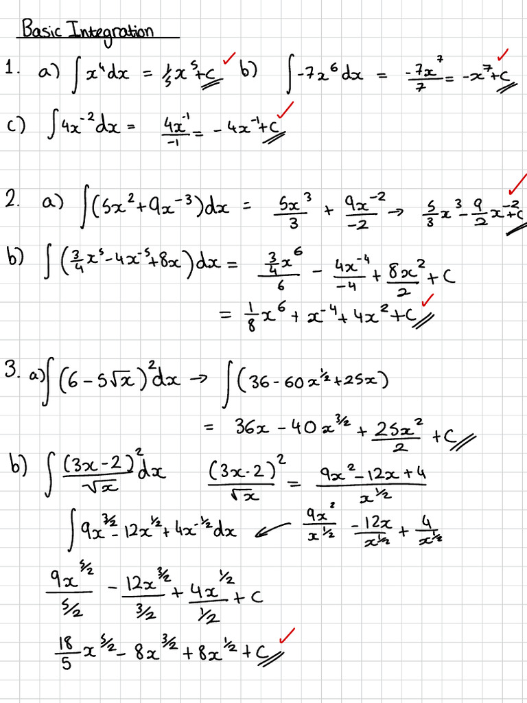 Basic Integration Techniques Explained | PDF