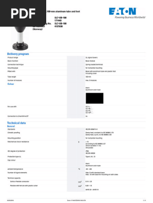 Eaton 171443 SL7 CB 100 en | PDF | Electronics | Electrical Equipment