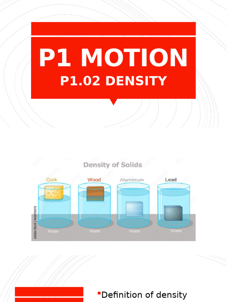 Understanding Density: Mass and Volume | PDF