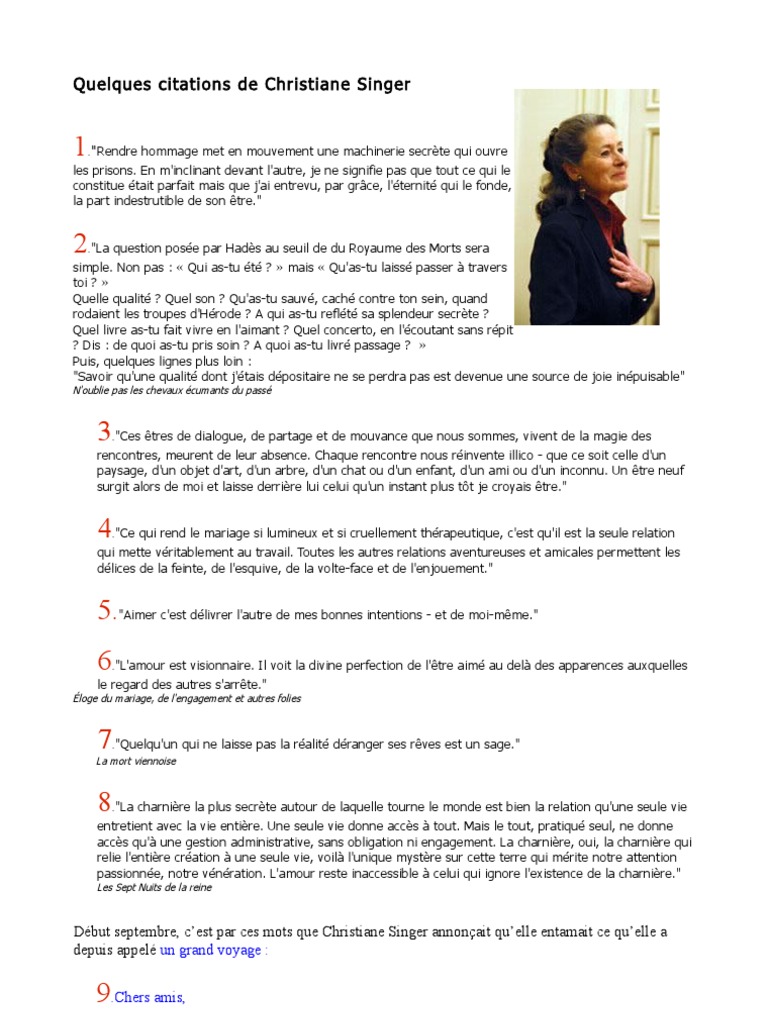 Citation Engagement Mariage