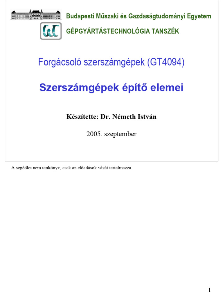Epito Elemek | PDF