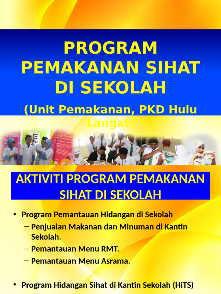 Program Pemakanan Sihat Di Sekolah HULU LANGAT 2024 | PDF