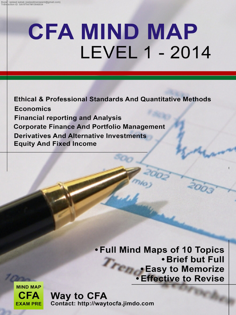 Cfa Mind Map Level 1-2014 | PDF | Conflict Of Interest | Misrepresentation