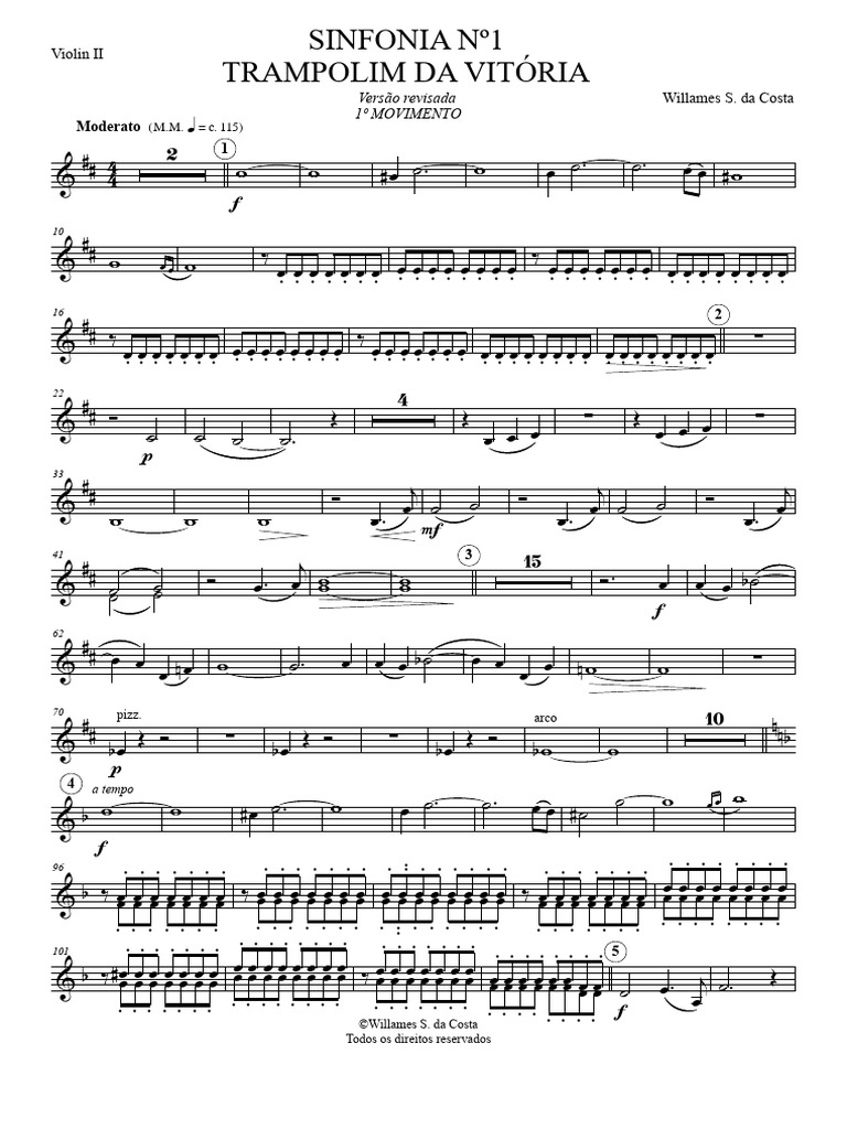 Sinfonia v2 | PDF | Musical Forms | Elements Of Music