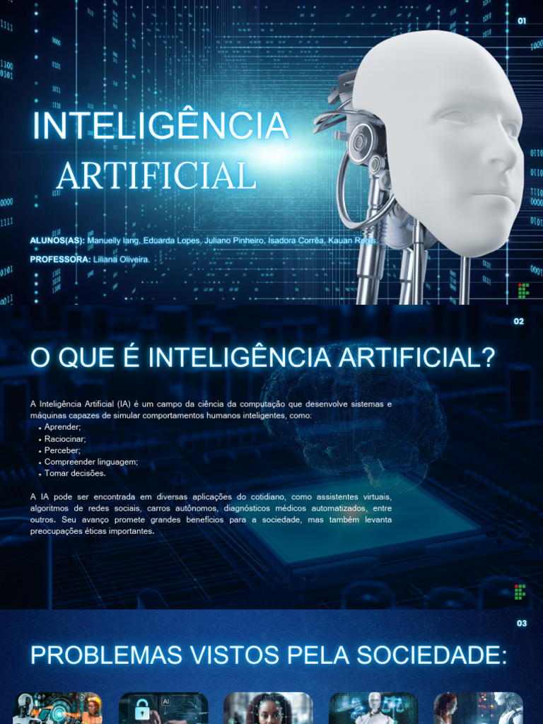 Impactos e Desafios da Inteligência Artificial | PDF | Inteligência ...