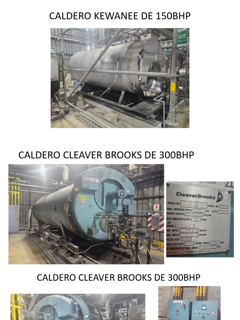 Fotos de Calderos | PDF