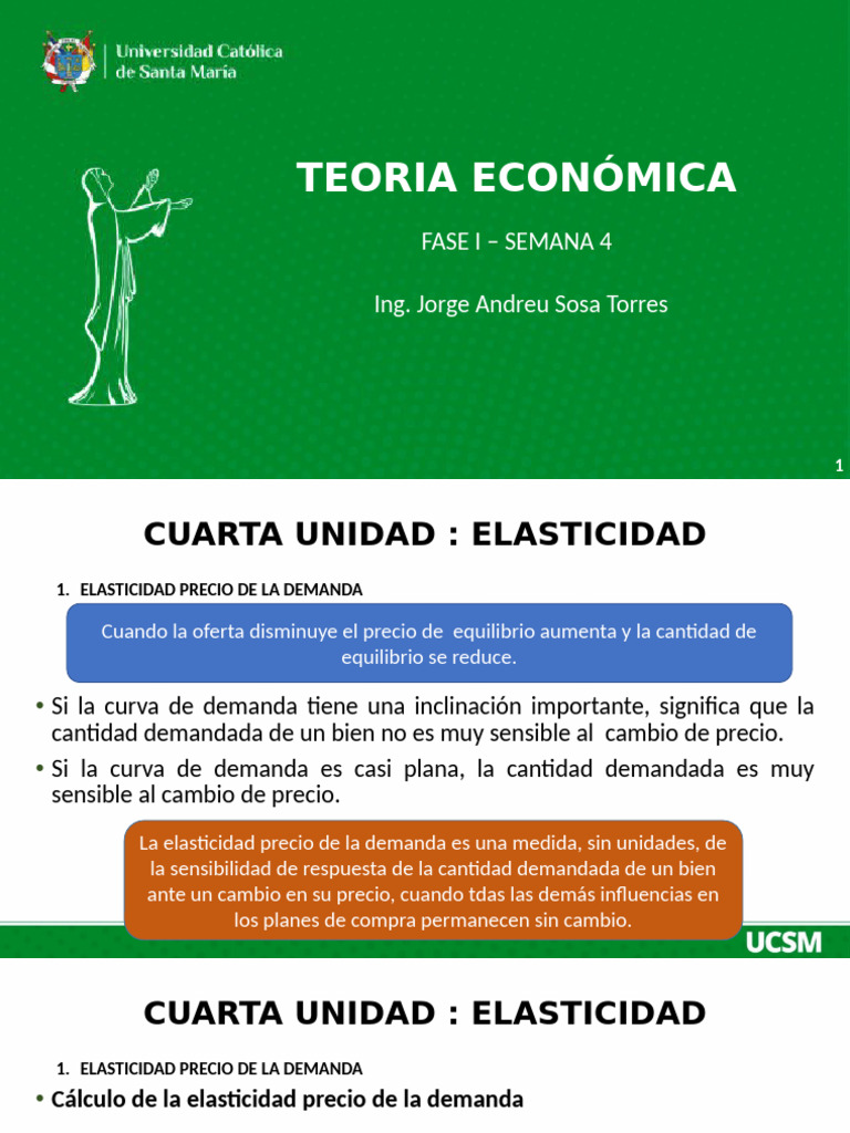 Elasticidad Precio de la Demanda Explicada | PDF | Elasticidad ...