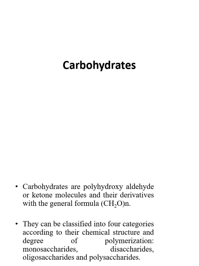 Carbohydrates | PDF | Dietary Fiber | Diet & Nutrition