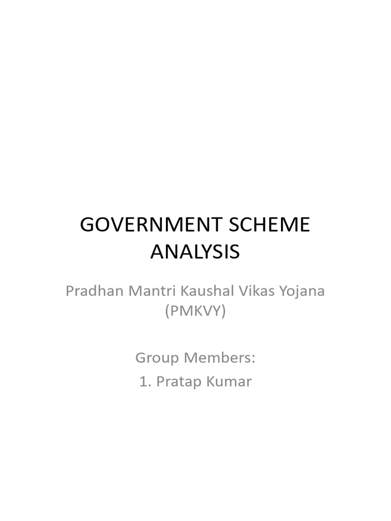 PMKVY: Empowering Youth Skills and Jobs | PDF