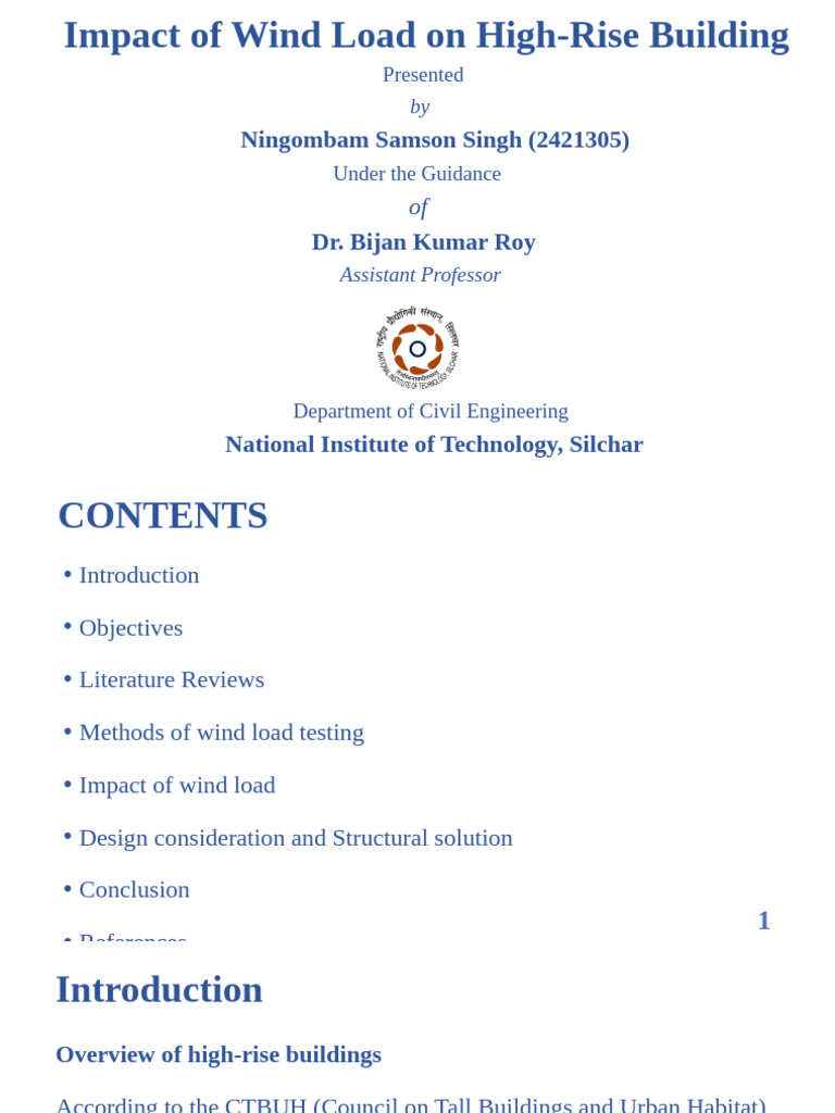 Wind Load Effects on Skyscraper Design | PDF | Computational Fluid ...