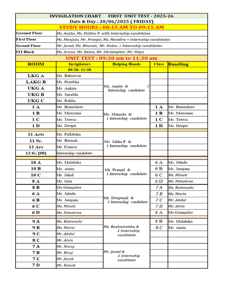 Invigilation 20 June | PDF | Chess Theory | Chess