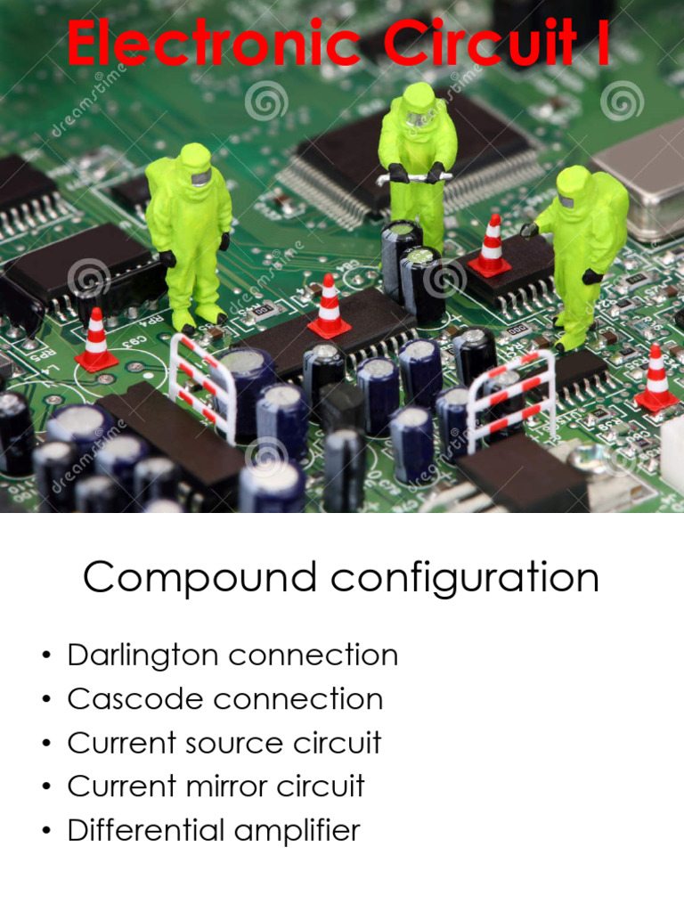 Electronic Circuit I: Key Configurations | PDF | Amplifier | Transistor