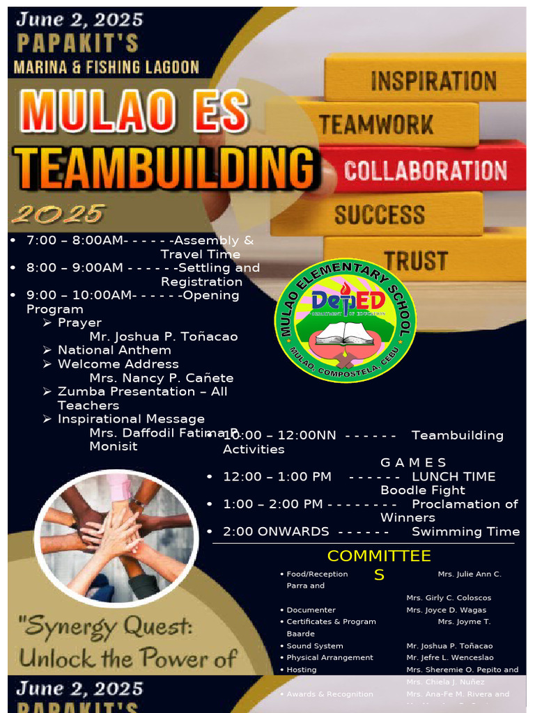 teamubuilding program | PDF