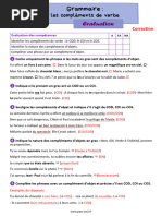 Exercices sur COD et COI corrigés | PDF | Complément d'objet ...