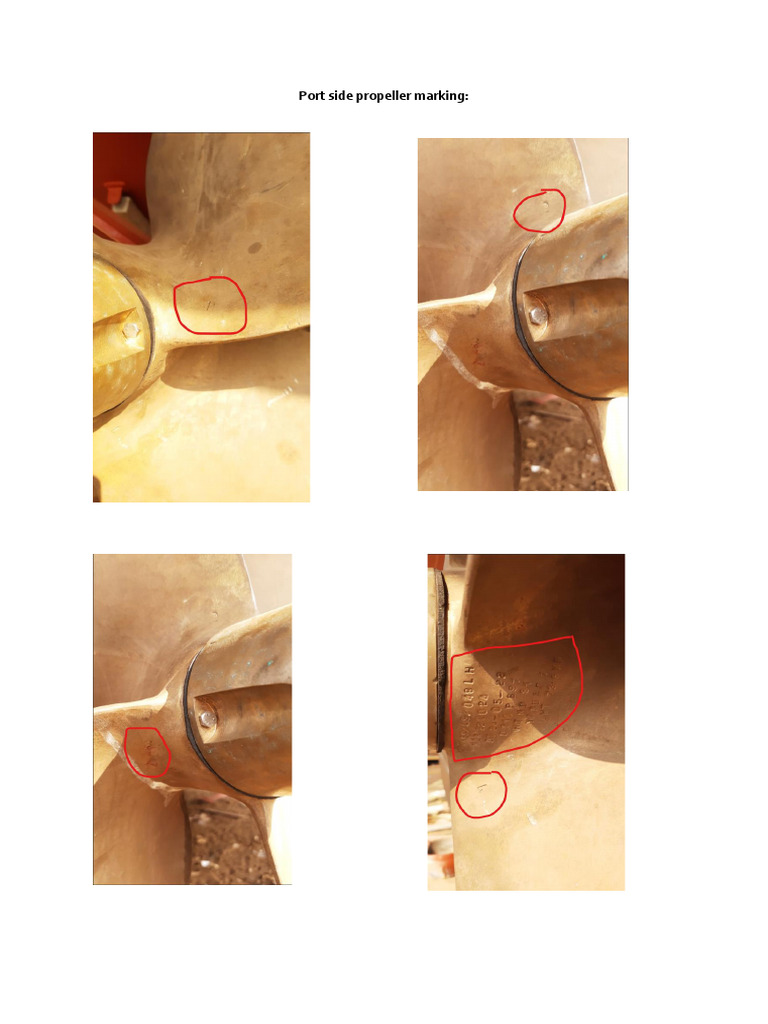 Port Side Propeller Marking | PDF