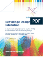 Gaia Education Ecovillage Design Education Curriculum, Version 5