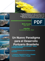 Los Requerimientos de Infraestrutura en Los Puertos Term in Ales La Ti No America Nos - Jorge Ruiz