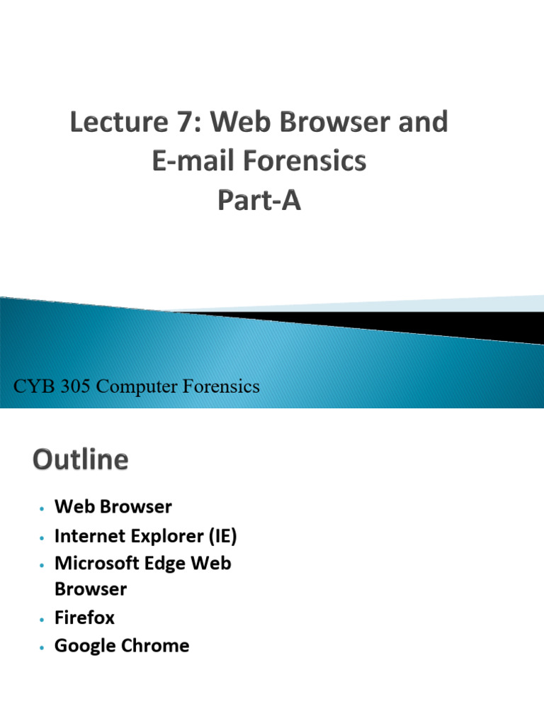 Computer Forensics: Web Browser Analysis | PDF | Windows Registry ...