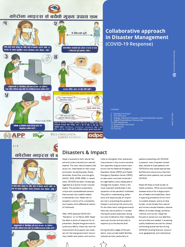 Impact Case Study PSE Engagement: COVID Response 2023 | PDF | Emergency ...